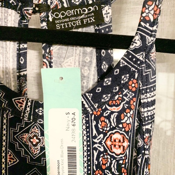 NWT Papermoon Maxi dress from Stitch Fix Sz Small - Picture 3 of 4